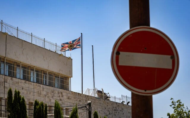 No Free Passes for London: Why Israel Must Shut Down the British Consulate